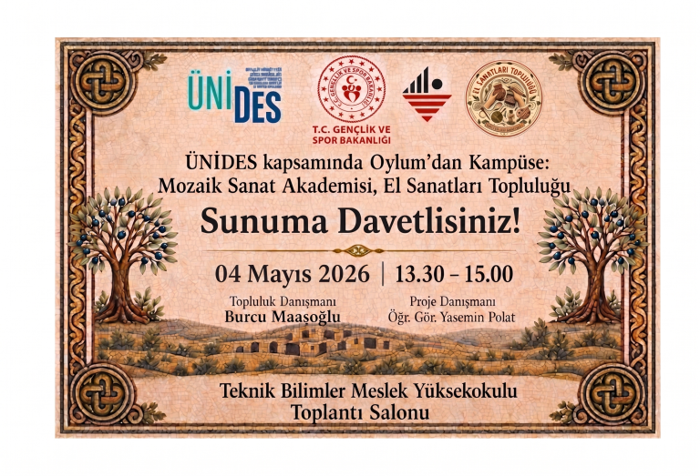 Oylum’un Tarihi Mozaikleri Kampüsle Buluşuyor